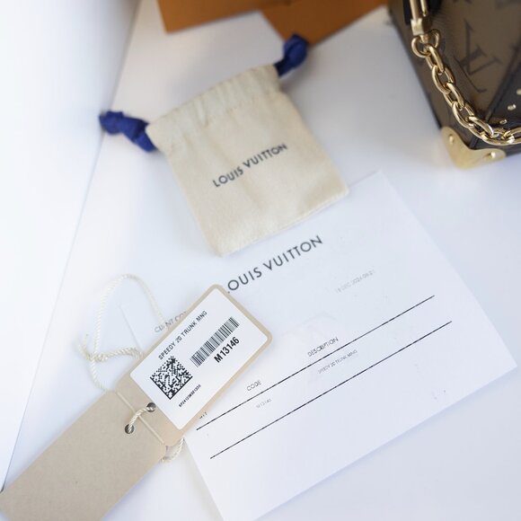 Brand New Louis Vuitton Speedy Trunk 20 - Picture 5 of 13